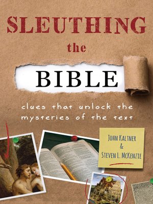 cover image of Sleuthing the Bible